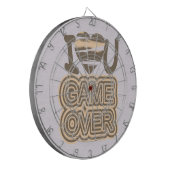 Funny Love Game Over Dartbord (Voorkant Links)