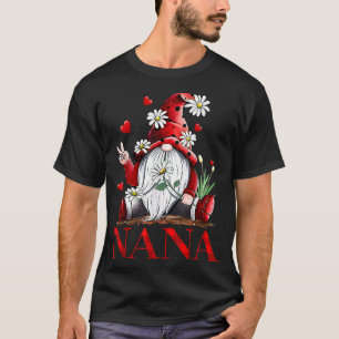 Funny Love heet Nana Gnome Valentine Day M T-shirt