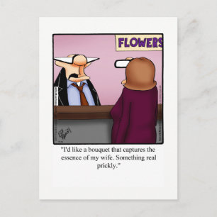 Funny Love & Marriage Humor Briefkaart