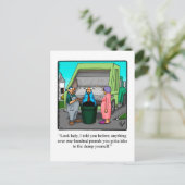 Funny Love & Marriage Humor Briefkaart (Staand voorkant)