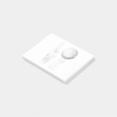 Funny Love    Volleyballon for Sport Lovers Post-it® Notes (Schuin)