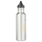 Funny Low Battery Stainless Steel Bottle Waterfles (Links)