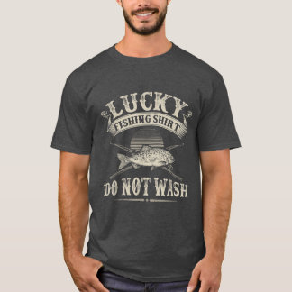 Funny Lucky Trout Vist grafische kaart voor vrouwe T-shirt