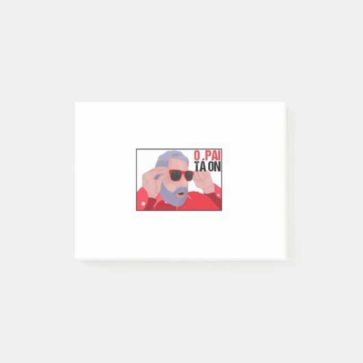 Funny Lula Meme with Sunglasses Post-it® Notes (Voorkant)