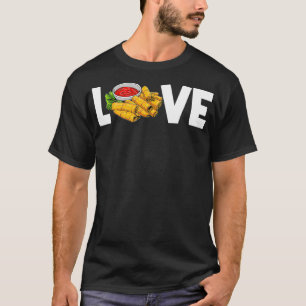 Funny Lumpia Gift for Men Women Pinoy Filipino Foo T-shirt