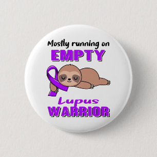Funny Lupus Awareness Gifts Ronde Button 5,7 Cm