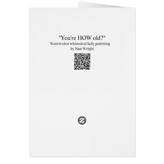 Funny Lying carte Anniversaire (Dos)