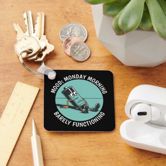 Funny Maandag Sleutelhanger (Bureau)