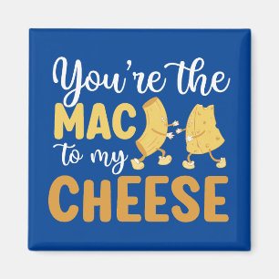 Funny Mac en Cheese Best Friends Valentijnsdag Magneet