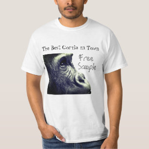 Funny Macho Gorilla Humoureuze aap T-shirt