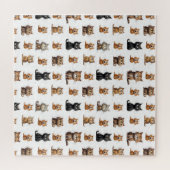 Funny Mad Angry Cats Schattige Legpuzzel (Horizontaal)