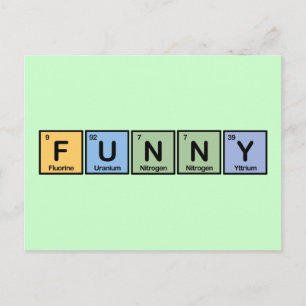 Funny made of Elements Briefkaart