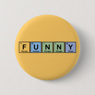 Funny made of Elements Ronde Button 5,7 Cm