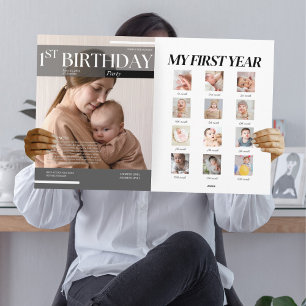 Funny magazine 1ère invitation anniversaire