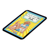 Funny Magnet Best Friend Gift "Hot" (Côté Gauche)