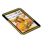 Funny Magnet Best Friend Gift "Tik Tok" (Côté Droit)