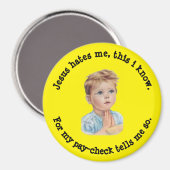 Funny Magnet Magneet (Voorkant / Achterkant)