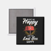 Funny Mail Carrier Postal Worker Mailman Magneet (Voorkant / Achterkant)