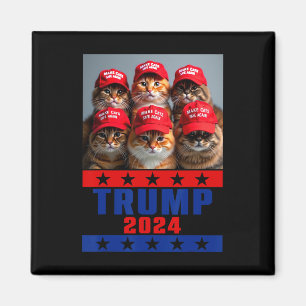 Funny Make Cats Save Again Trump Verenigde Staten Magneet