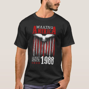 Funny Making America, sinds 1988, VS vlag 34T T-shirt
