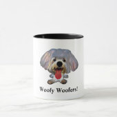 Funny Maltese Dog Mok (Midden)