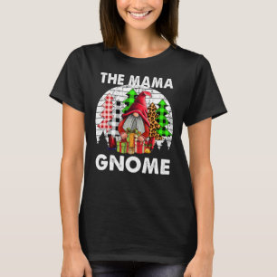 Funny Mama Gnome Family Matching Christmas Gift T-shirt