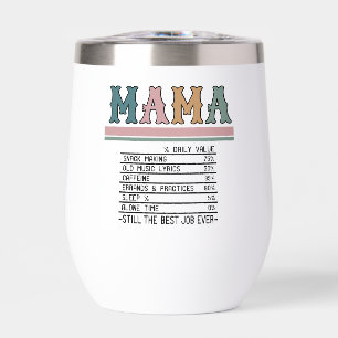 Funny Maman quotidienne Valeur Maman Cadeaux de la