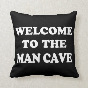 Funny Man Cave Pillow Kussen