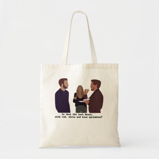 Funny Man Darcy Art Lewis geeft filmfans Tote Bag (Voorkant)