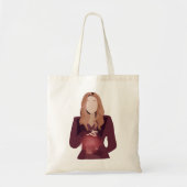 Funny Man Darcy Art Lewis Retro Tote Bag (Voorkant)