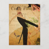  Funny man en danskoppel Dancer Briefkaart (Voorkant)