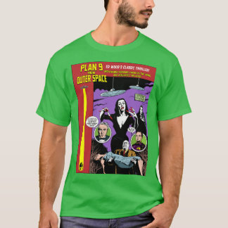 Funny Man Plan 9 van Buitenspatie Grafisch voor ve T-shirt