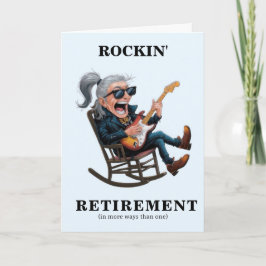 Funny Man Retirement Kaart