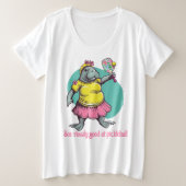 Funny Manatee Pickleball (Design devant)