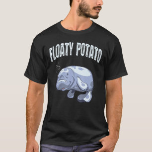 Funny Manatee Zee Animal Floaty Aquarist Fi T-shirt