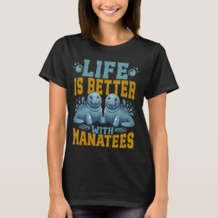 Funny Manatee Zee Koe T-shirt