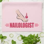 Funny Manicurists Theedoek (Gevouwen)