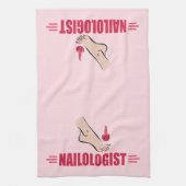 Funny Manicurists Theedoek (Verticaal)