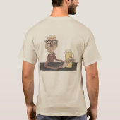Funny Mannen Beer T-Shirt (Achterkant)