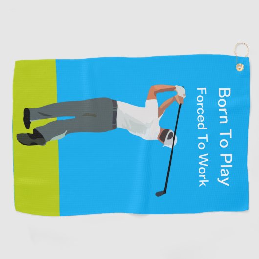 Funny Mannen Golf Towels Novelty Design Golfhanddoek
