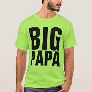 FUNNY MANNEN T-SHIRTS BIG PAPA