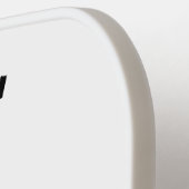 Funny marabou stork cartoon pickleball paddle (Links Detail)