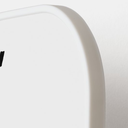 Funny marabou stork cartoon pickleball paddle (Links Detail)