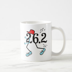 Funny Marathon Runner 26.2 - Gifts for Runners Koffiemok