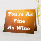 Funny Marbled Gold Carte d'anniversaire (Fleur jaune)