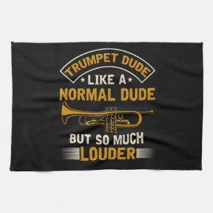 Funny Marching Band Trumpeter Humor Theedoek