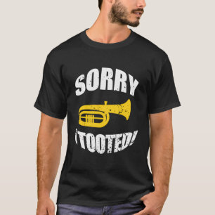 Funny Marching Band Tuba Player T-shirt