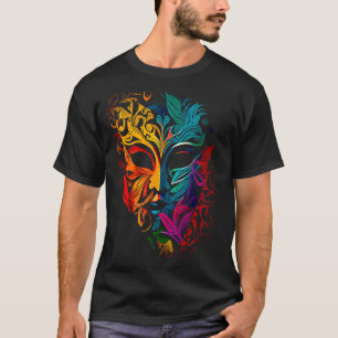 Funny Mardi Gras Carnival parade met krentenfeest T-shirt