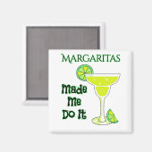Funny Margaritas deed het Magneet (Voorkant / Achterkant)