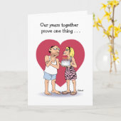 Funny Mariage Anniversaire Carte (Fleur jaune)